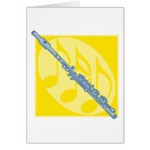 Flute Greeting Cards