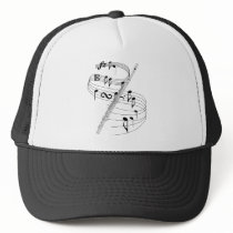 Flute Trucker Hat