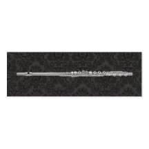 Flute Marks the Spot Business Cards