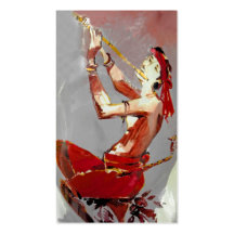 Flute Player / Musician Business Cards