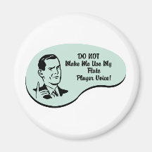 Flute Player Voice Magnet