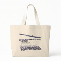 Flute Top 10 Canvas Bag