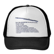 Flute Top 10 Hat