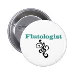 Flutologist Pinback Button