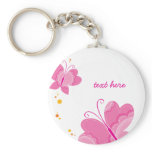 FLUTTERBY BUTTERFLIES :: series of three 1 keychains