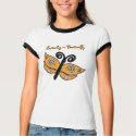 Flutterby, Butterfly, Orange black butterfly shirt