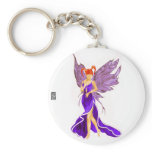 Flutterby Fae (Damson) Keychain