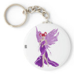Flutterby Fae (Grape) Keychain
