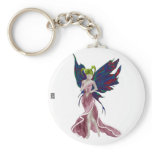 Flutterby Fae (Rose) Keychain