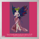 Flutterby Fae (Rose) Poster posters
