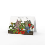 flutterby Hippo Happy Mother's Day Card