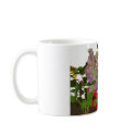Flutterby Hippo, little fairy hippo folk, in straw mugs