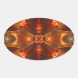 Fluxicon Abstract Fractal Art Sticker