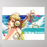 Fly Away Dreamer Poster Print
