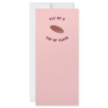 Fly By U Frisbee rack cards