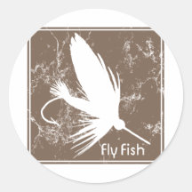 Fly Fishing Lure Sticker