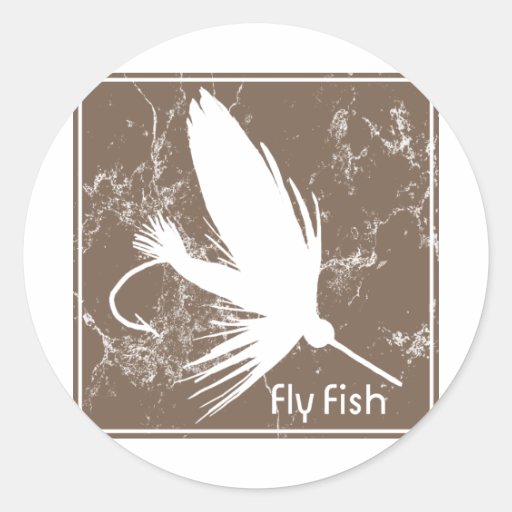 Fly Fishing Lure Sticker