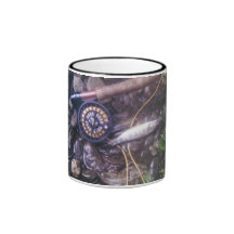 fly fishing mug