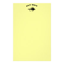 Fly Guy Fly fishing lure Custom Stationery