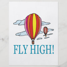 Fly High Personalized Flyer