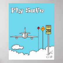 Fly Safe Posters