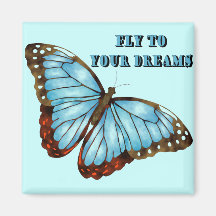 Fly to Your Dreams Magnets