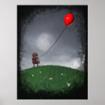 Fly Your Little Red Baloon Poster posters