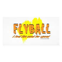 Flyball need for SPEED Picture Card