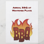 Flyer BBQ Invitation