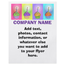 Flyer - Birthday Cupcakes