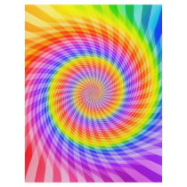 Flyer Template: Colourful Spiral Design