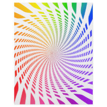 Flyer Template: Colourful Spiral Design