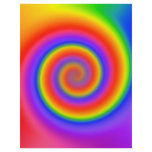 Flyer Template: Colourful Spiral Design