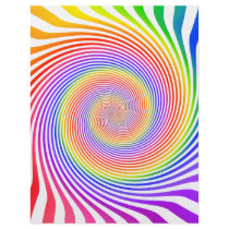 Flyer Template: Colourful Spiral Design