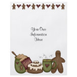 Flyer -Winter fun-Cocoa-Hot Chocolate-Gingerbread