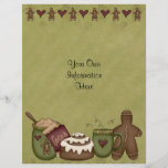 Flyer -Winter fun-Cocoa-Hot Chocolate-Gingerbread