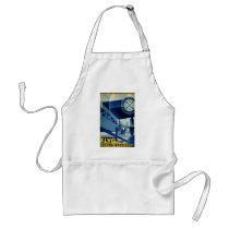 Flyg A-B Aero Transport Vintage Travel Ad Aprons