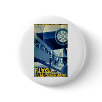 Flyg A-B Aero Transport Vintage Travel Ad