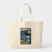 Flyg Aerotransport Airline Aeroplane Aeroplane Tote Bags