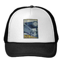Flyg Aerotransport Airline Aeroplane Aeroplane Mesh Hats