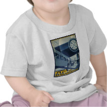 Flyg Aerotransport Airline Aeroplane Aeroplane Tee Shirt