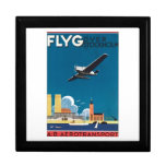 Flyg Over Stockholm, AB Aerotransport Keepsake Box