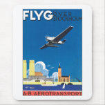Flyg Over Stockholm Mousepads