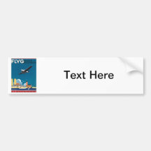 FLYG Stockholm Sweden Bumper Sticker