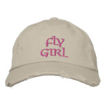 FlyGirl embroidered hats