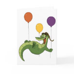 Flying Alligator Card