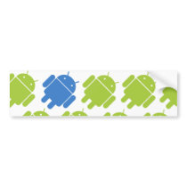 Flying Android Blue