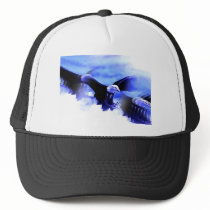 Flying Bald Eagle Hats