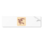 Flying Bald Eagle Icon Bumper Stickers