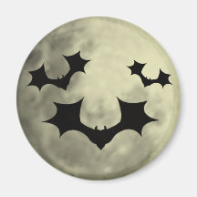 Flying Bats Magnet